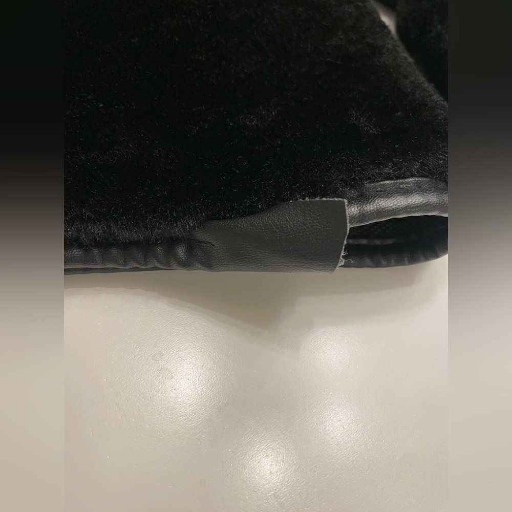 H&M Black Teddy Jacket with Toggle Closures - Picture 7 of 8